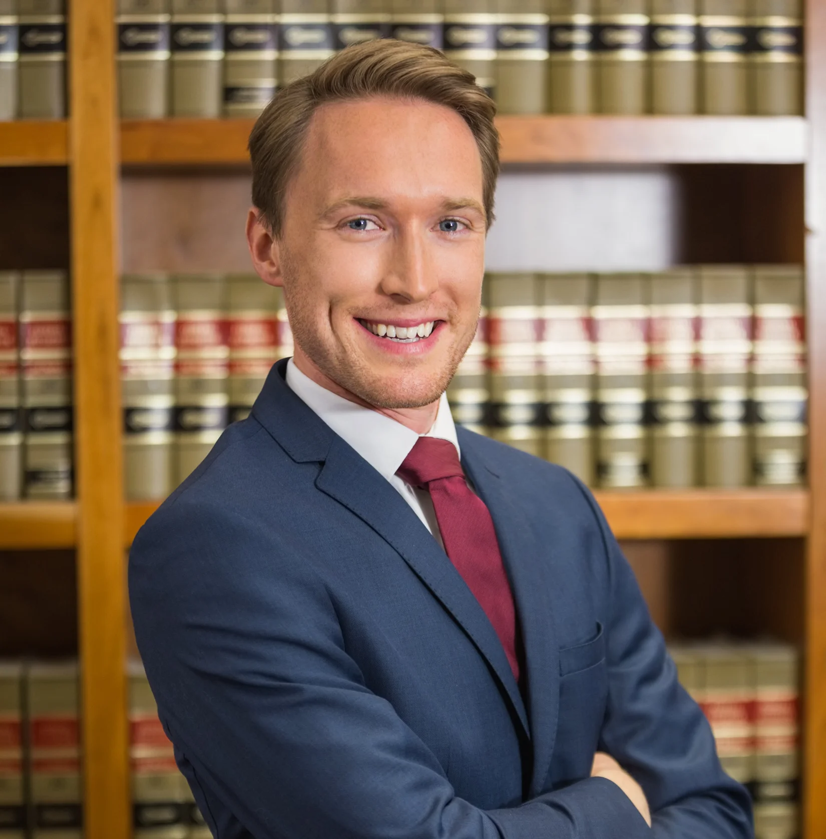 criminal defense attorney law office portrait