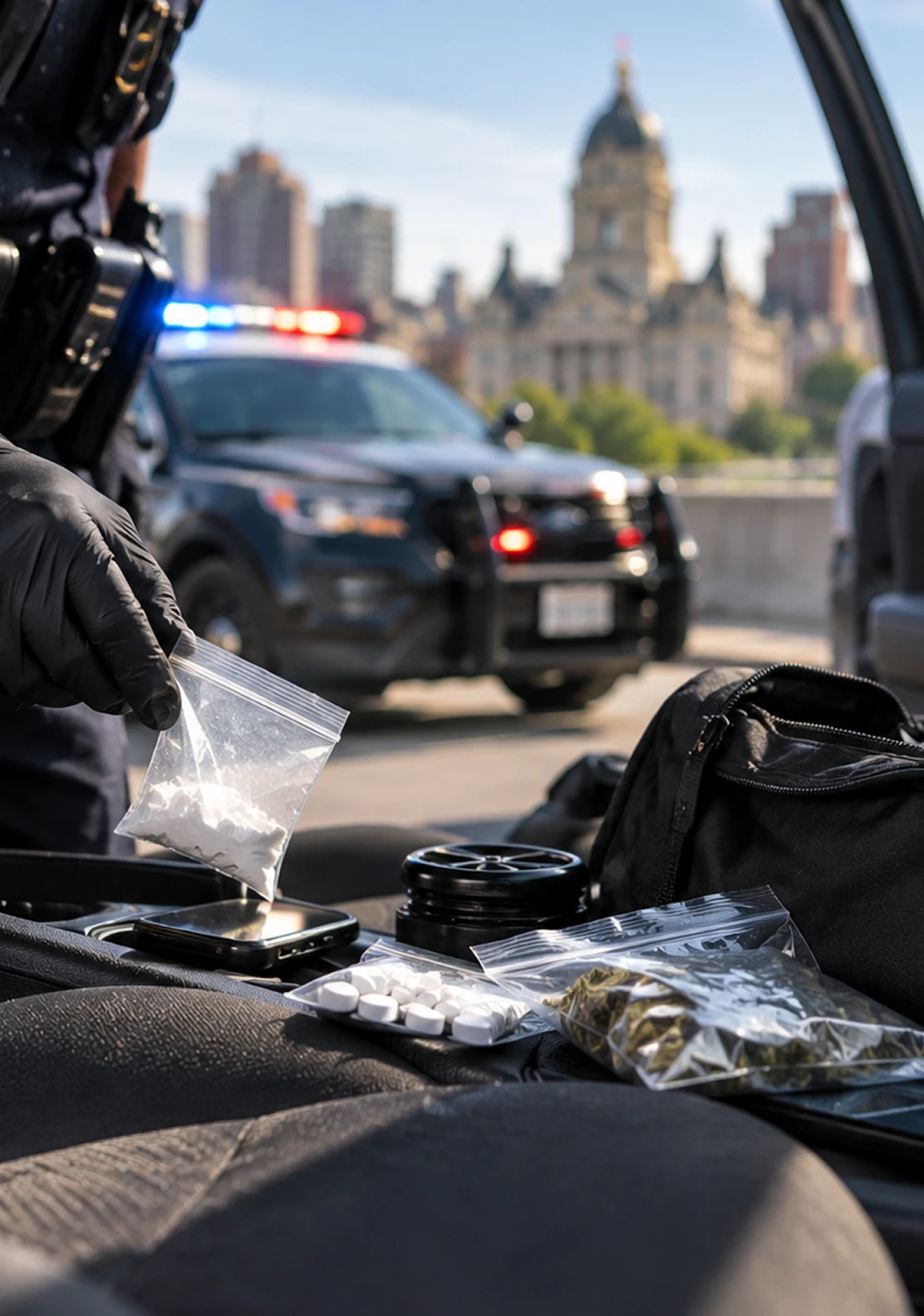 drug possession car search evidence syracuse ny