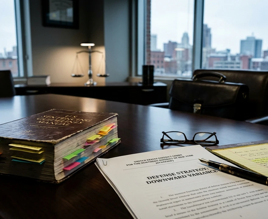 federal sentencing defense strategy downward variance syracuse ny