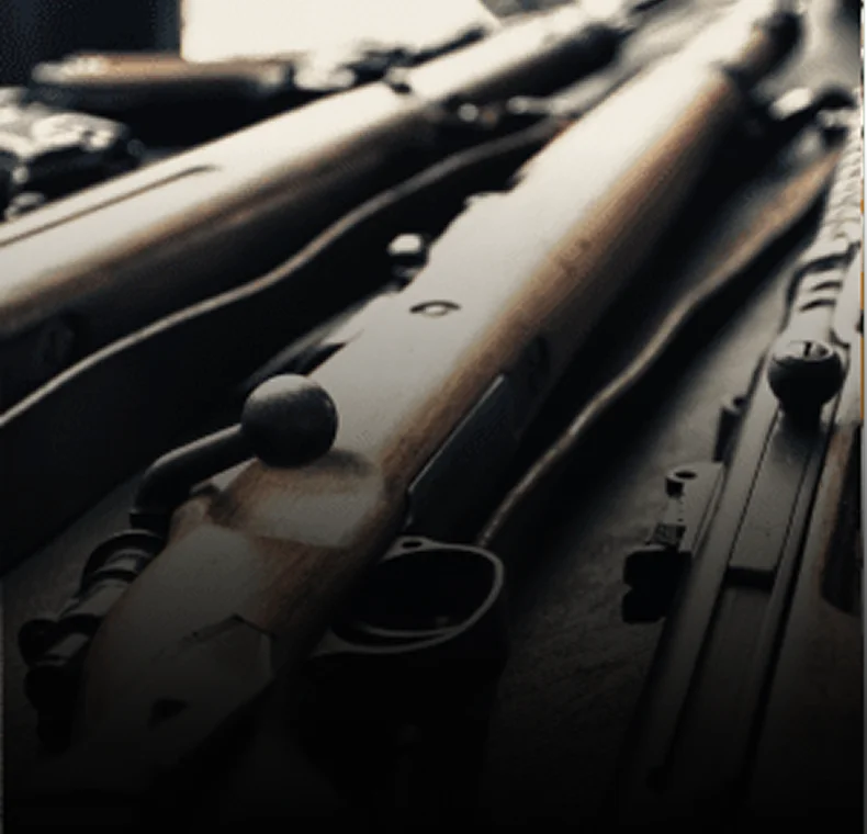 ERPO defense attorneys review rifle details
