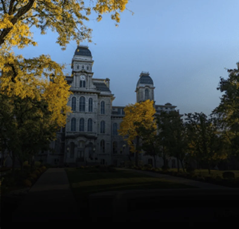 Syracuse University Hall, relevant to Title IX defense.